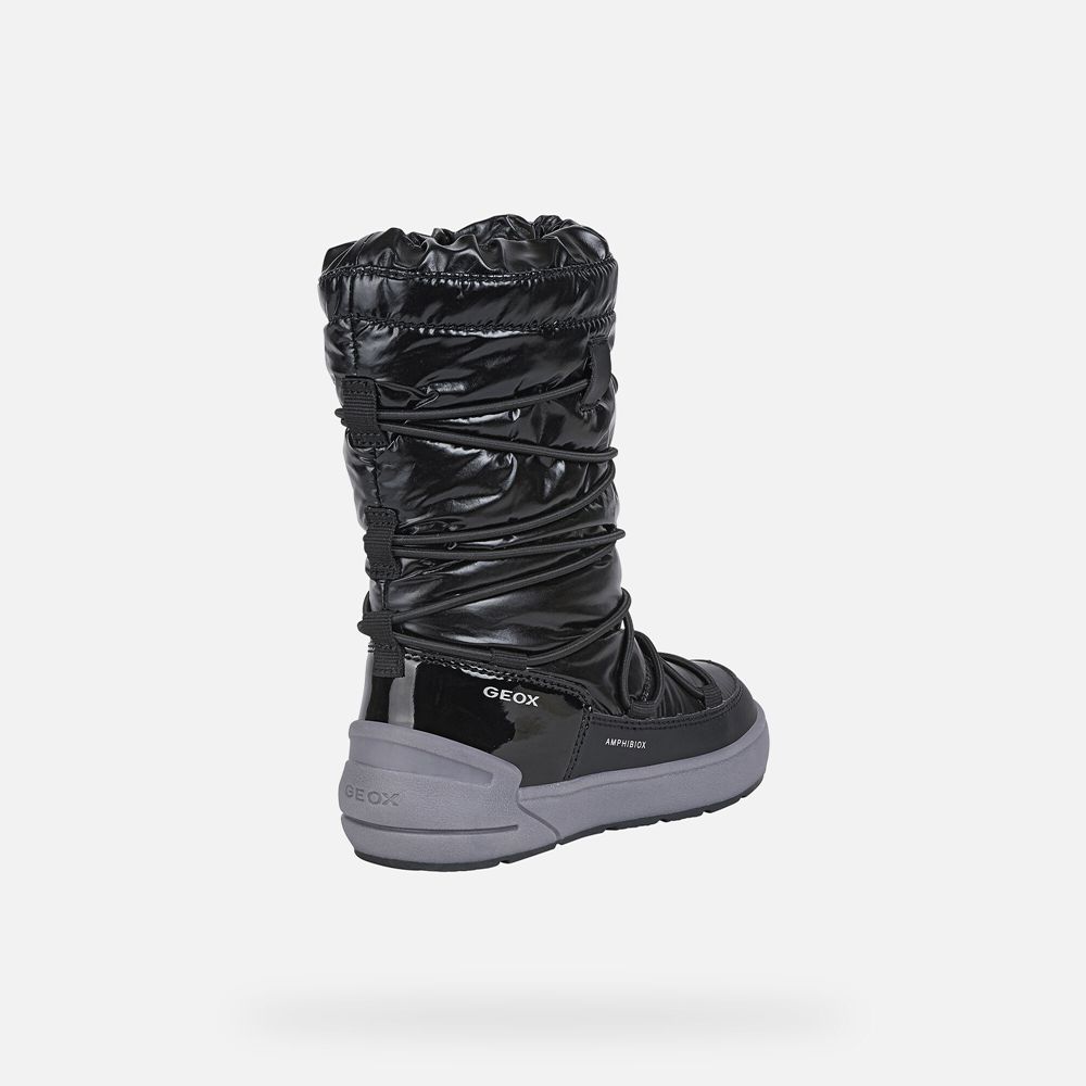 Geox Kiz Çocuk Bot Siyah - Sleigh Abx - CFL-487251